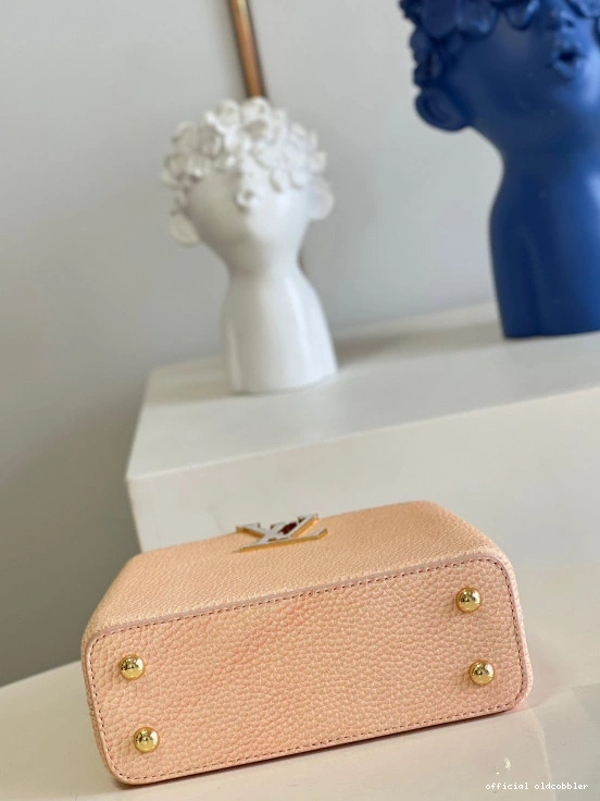 Official oldcobbler VUITTON MINI LOUIS CAPUCINES 0819